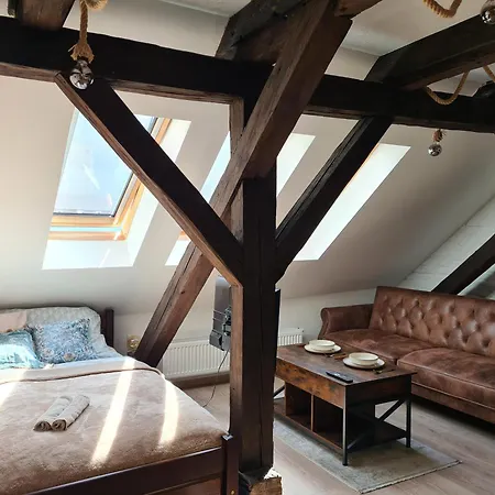 Heritage Beam Loft Apartmán Brno